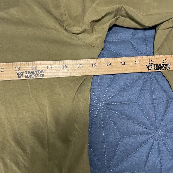 Everlane One Piece Bodysuit Thong Long Sleeve Sage Green XL Supima Square Neck - Picture 8 of 8